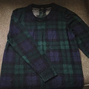 J crew plaid sweater